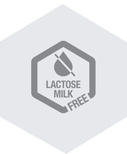 Milk free e lactose free